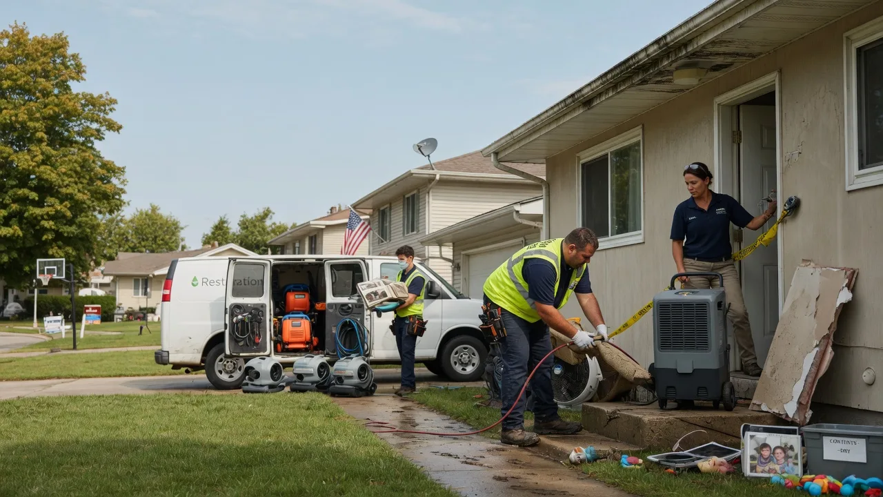 Water Damage Restoration in Andover, KS near me
